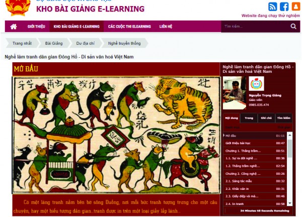 Kho học liệu Elearning- Bộ GD&ĐT