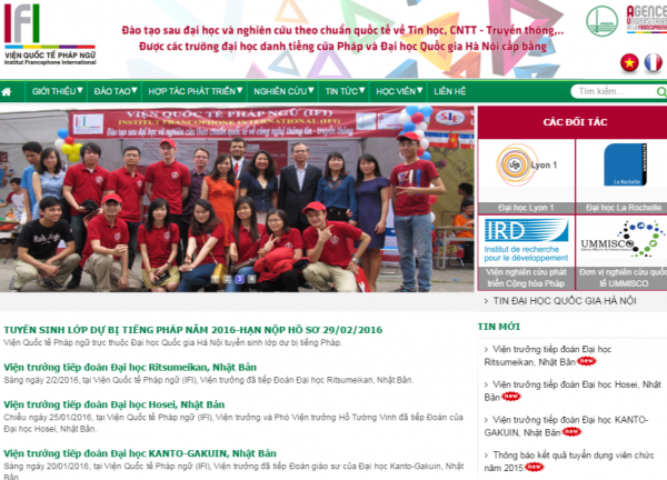 Viện Quốc tế Pháp ngữ - ĐHQGHN