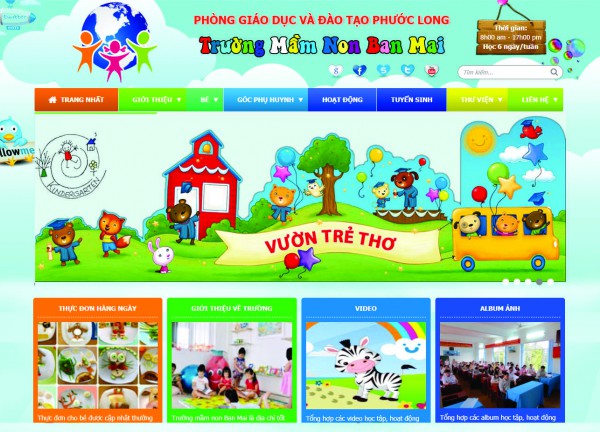 Web trường học - Edu 31 MN