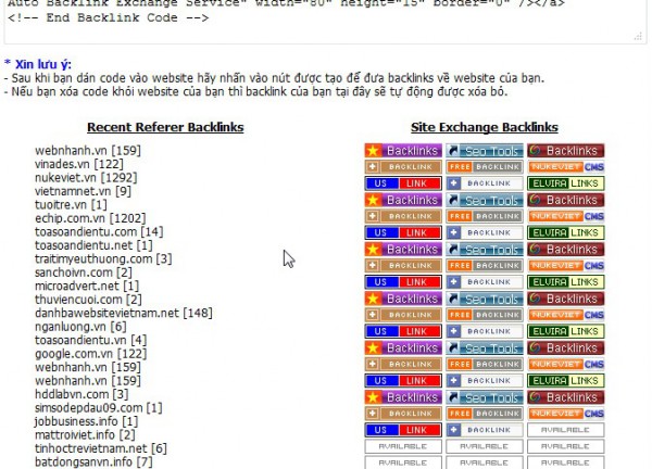 Module Auto Backlink