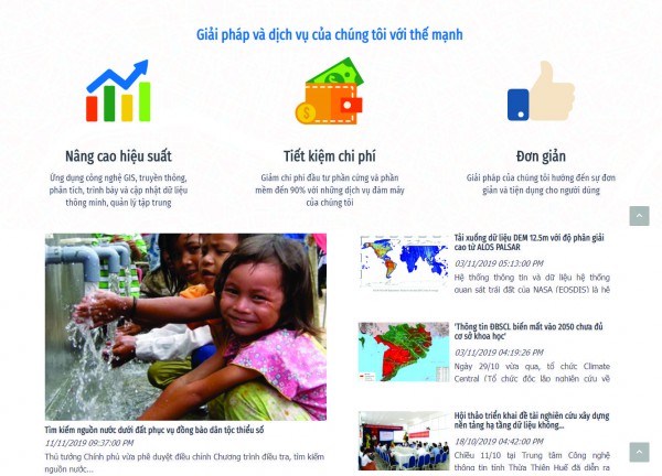 Web công ty - VIDAGIS