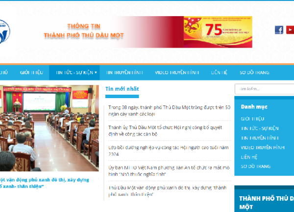 Trang thông tin TP Thủ Dầu Một