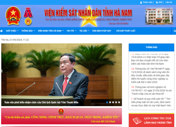 Viện kiểm sát nhân dân tỉnh Hà Nam