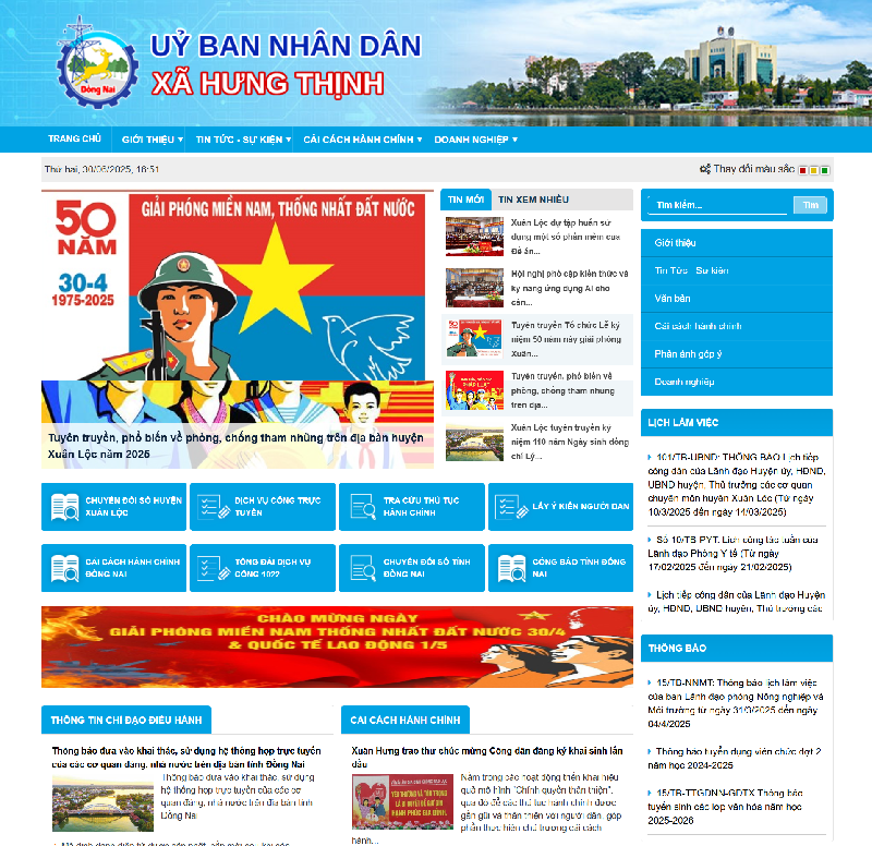 trang thanh phan dong nai